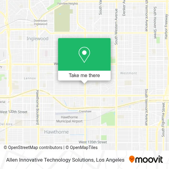 Allen Innovative Technology Solutions map