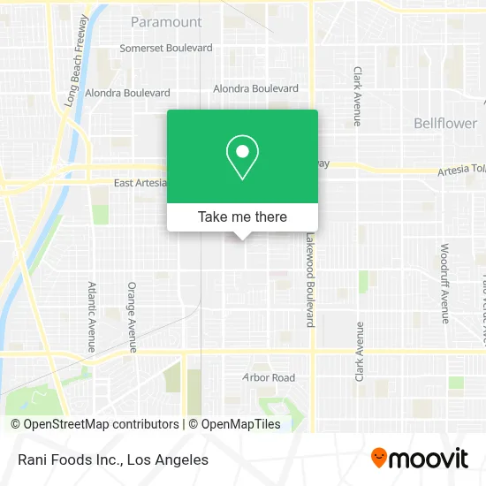 Rani Foods Inc. map