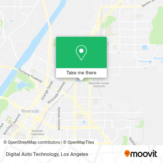 Digital Auto Technology map