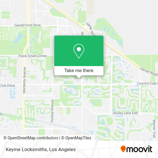 Keyme Locksmiths map