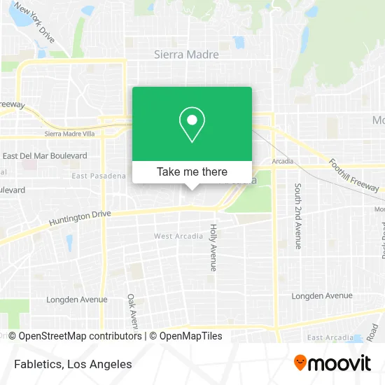 Fabletics map