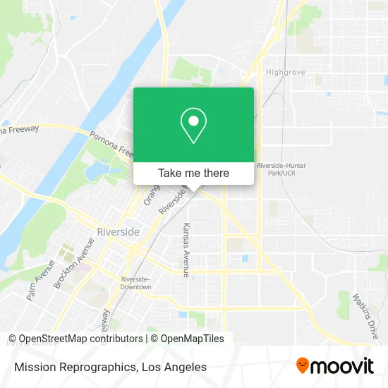 Mission Reprographics map