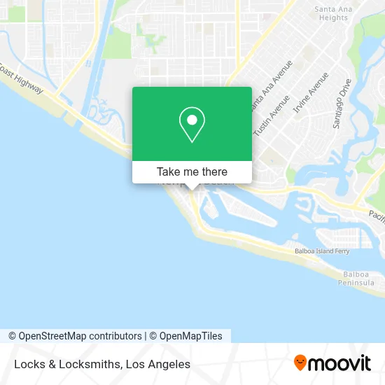Locks & Locksmiths map