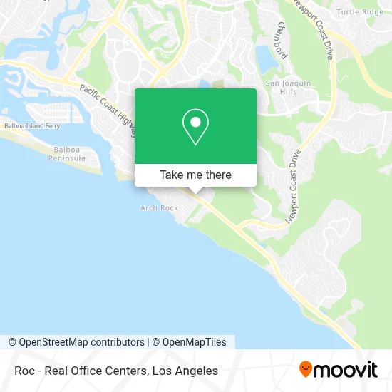 Roc - Real Office Centers map