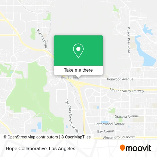 Hope Collaborative map