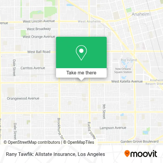 Rany Tawfik: Allstate Insurance map