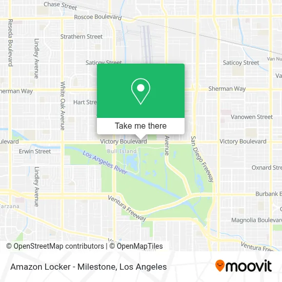 Amazon Locker - Milestone map