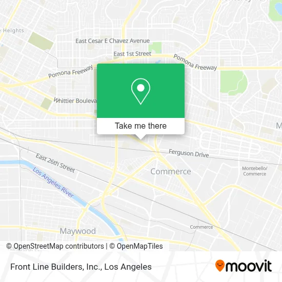Front Line Builders, Inc. map