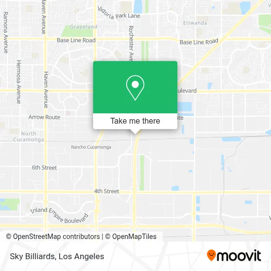 Sky Billiards map