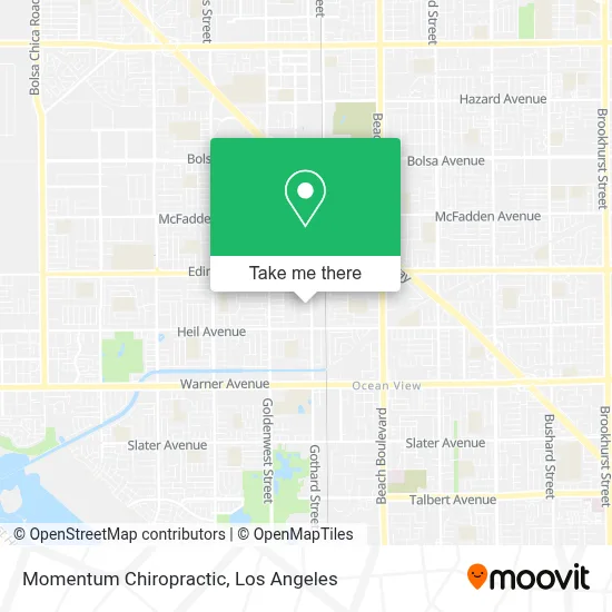 Momentum Chiropractic map