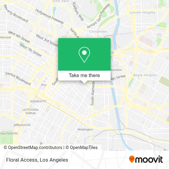 Floral Access map