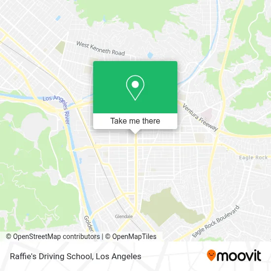 Raffie's Driving School map