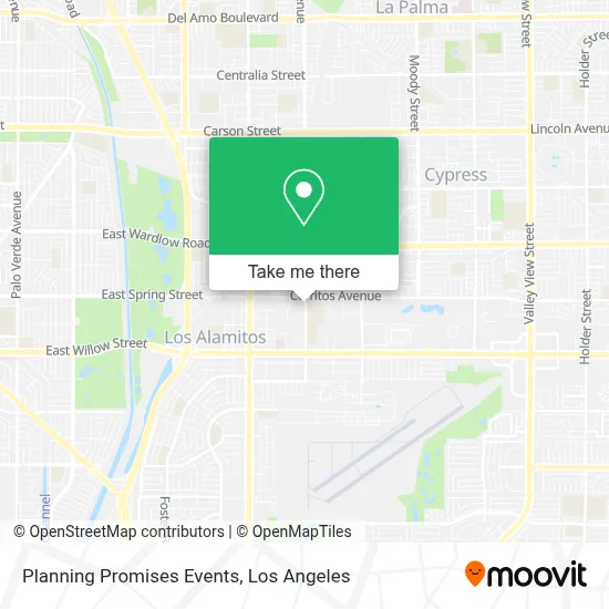 Planning Promises Events map