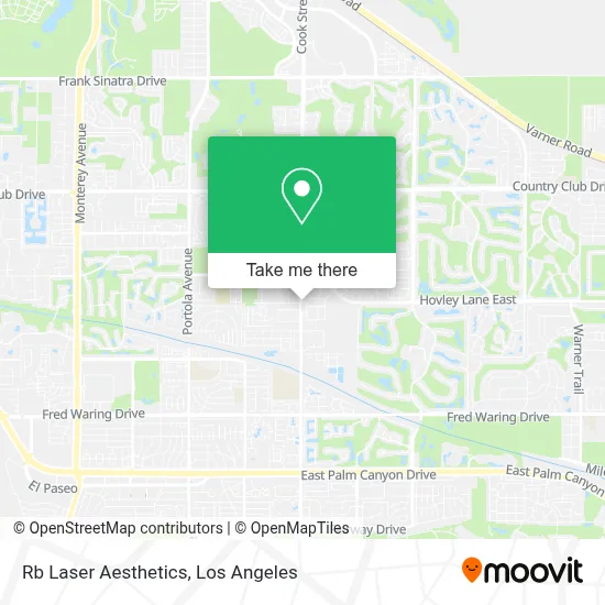 Rb Laser Aesthetics map