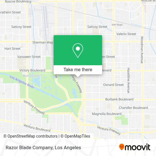 Razor Blade Company map