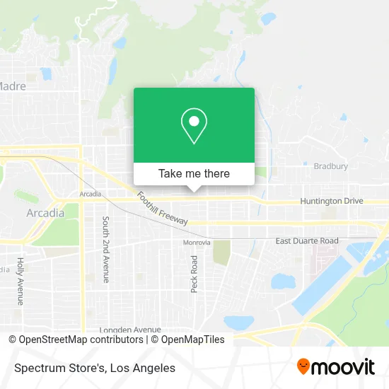 Spectrum Store's map
