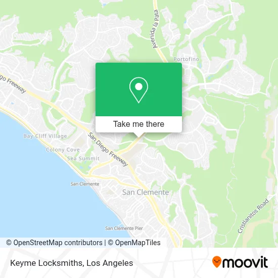 Keyme Locksmiths map