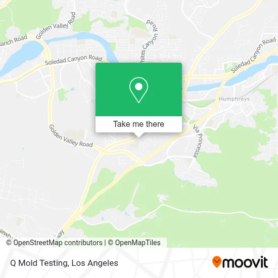 Q Mold Testing map