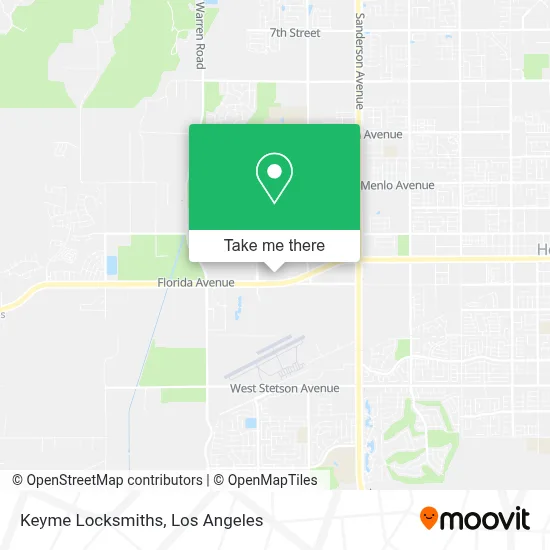 Keyme Locksmiths map