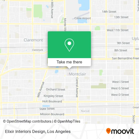 Elixir Interiors Design map