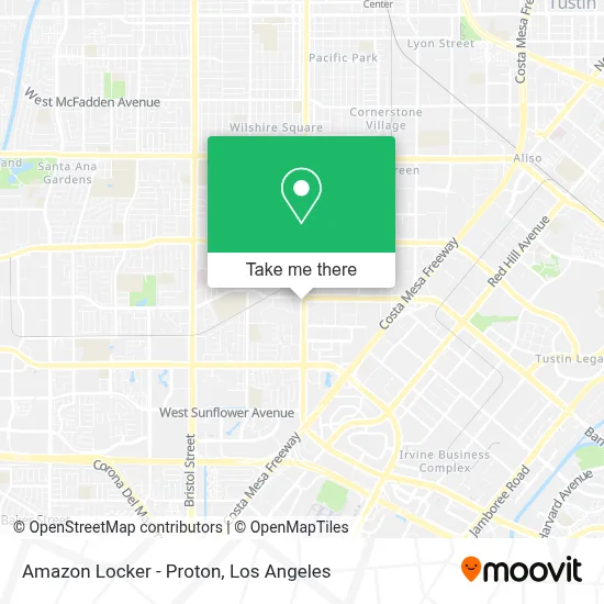 Amazon Locker - Proton map