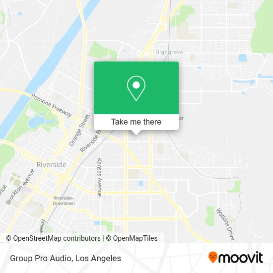 Group Pro Audio map