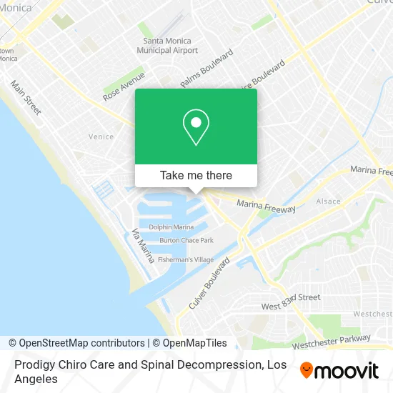 Prodigy Chiro Care and Spinal Decompression map