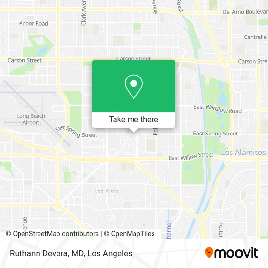 Ruthann Devera, MD map
