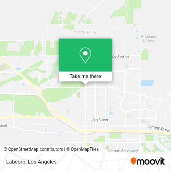 Labcorp map