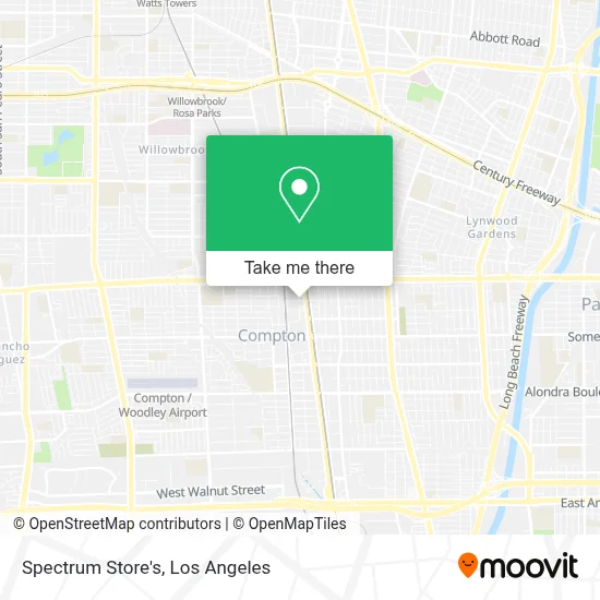 Spectrum Store's map