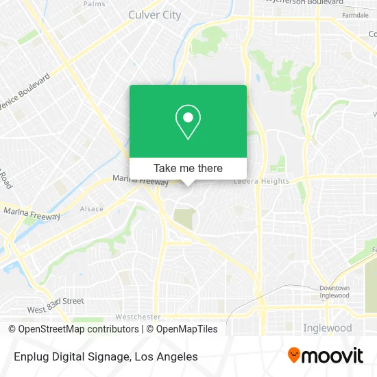 Enplug Digital Signage map