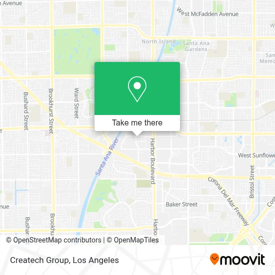 Createch Group map