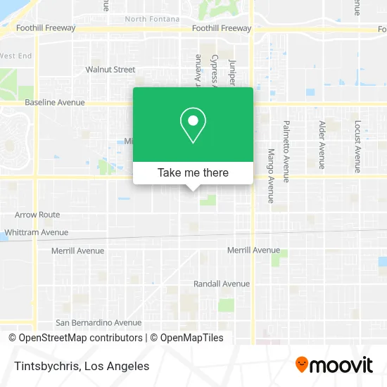 Tintsbychris map