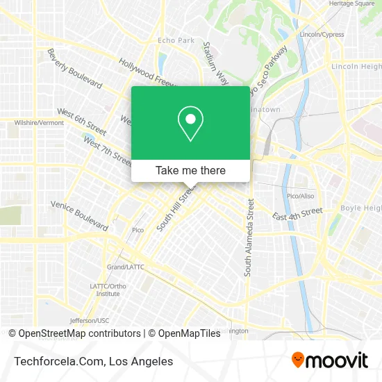 Techforcela.Com map