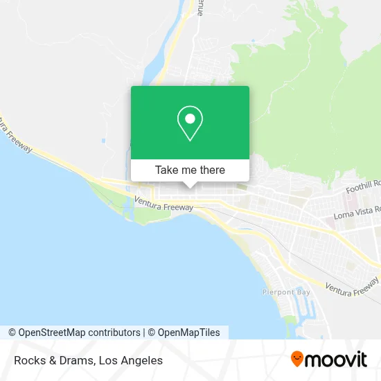 Rocks & Drams map