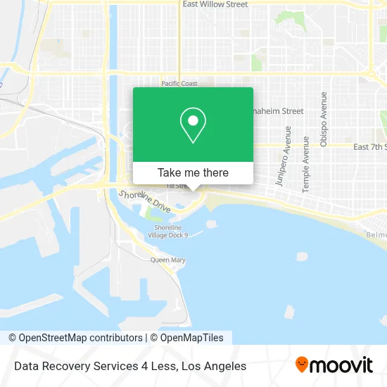 Data Recovery Services 4 Less map