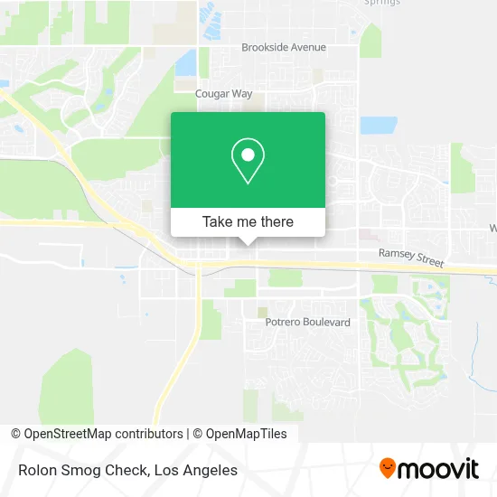 Rolon Smog Check map