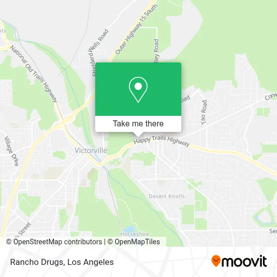 Rancho Drugs map