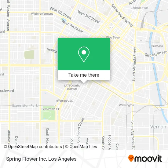 Spring Flower Inc map