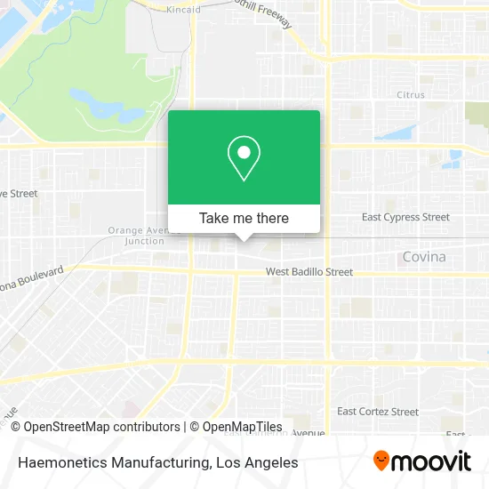 Haemonetics Manufacturing map