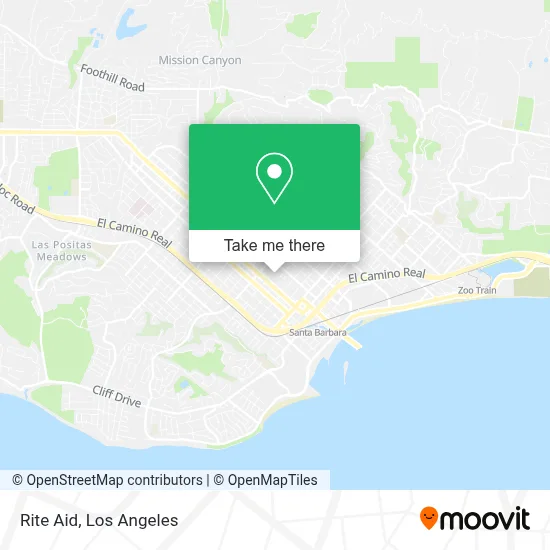 Rite Aid map