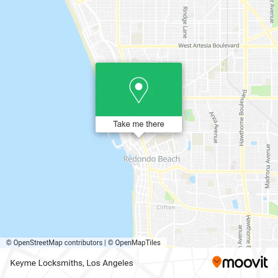 Keyme Locksmiths map