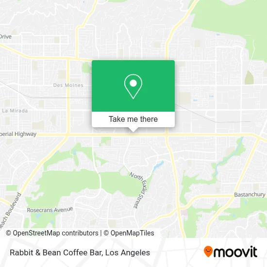 Rabbit & Bean Coffee Bar map