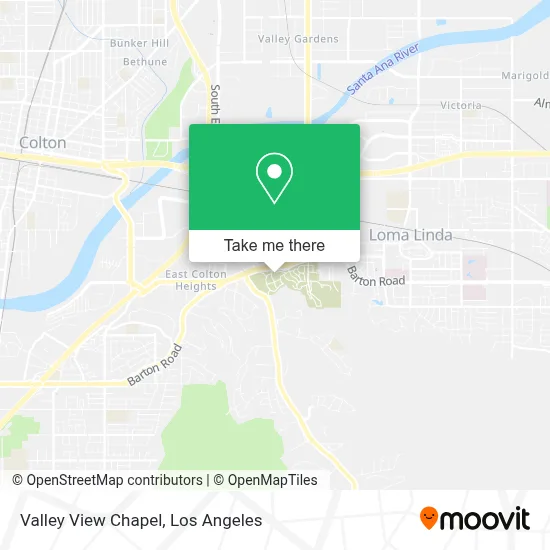 Valley View Chapel map