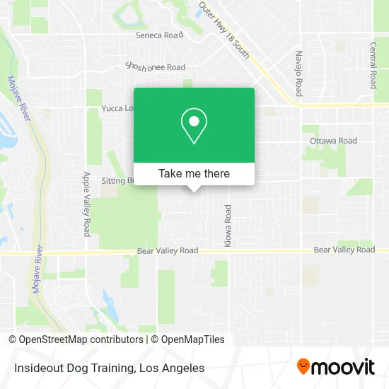 Insideout Dog Training map