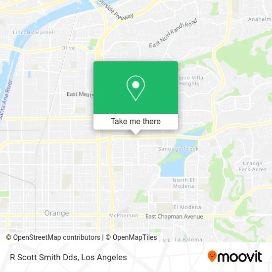 R Scott Smith Dds map