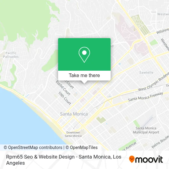 Rpm65 Seo & Website Design - Santa Monica map