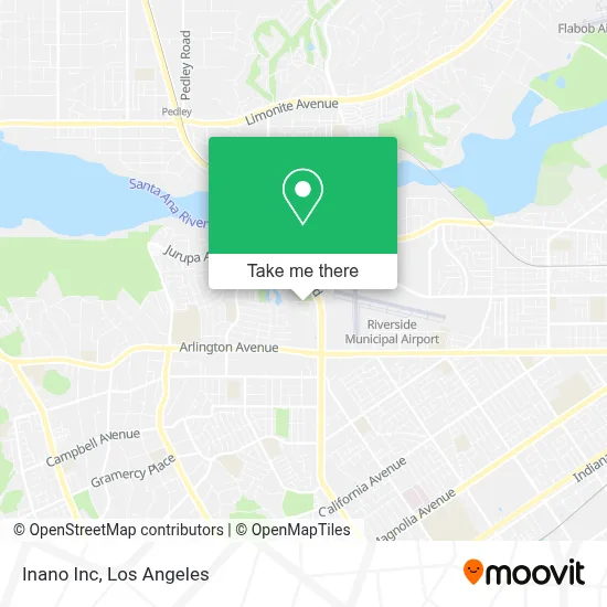Inano Inc map