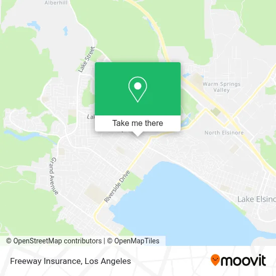 Freeway Insurance map