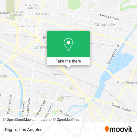 Digpro map